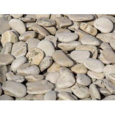 Pebble Ivory 30-50mm 20kg Bag